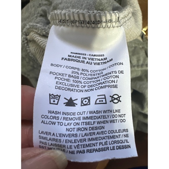 Nike Women's Gray Sweat Shorts 2X Gym Athletic Lounge Casual - Picture 8 of 9